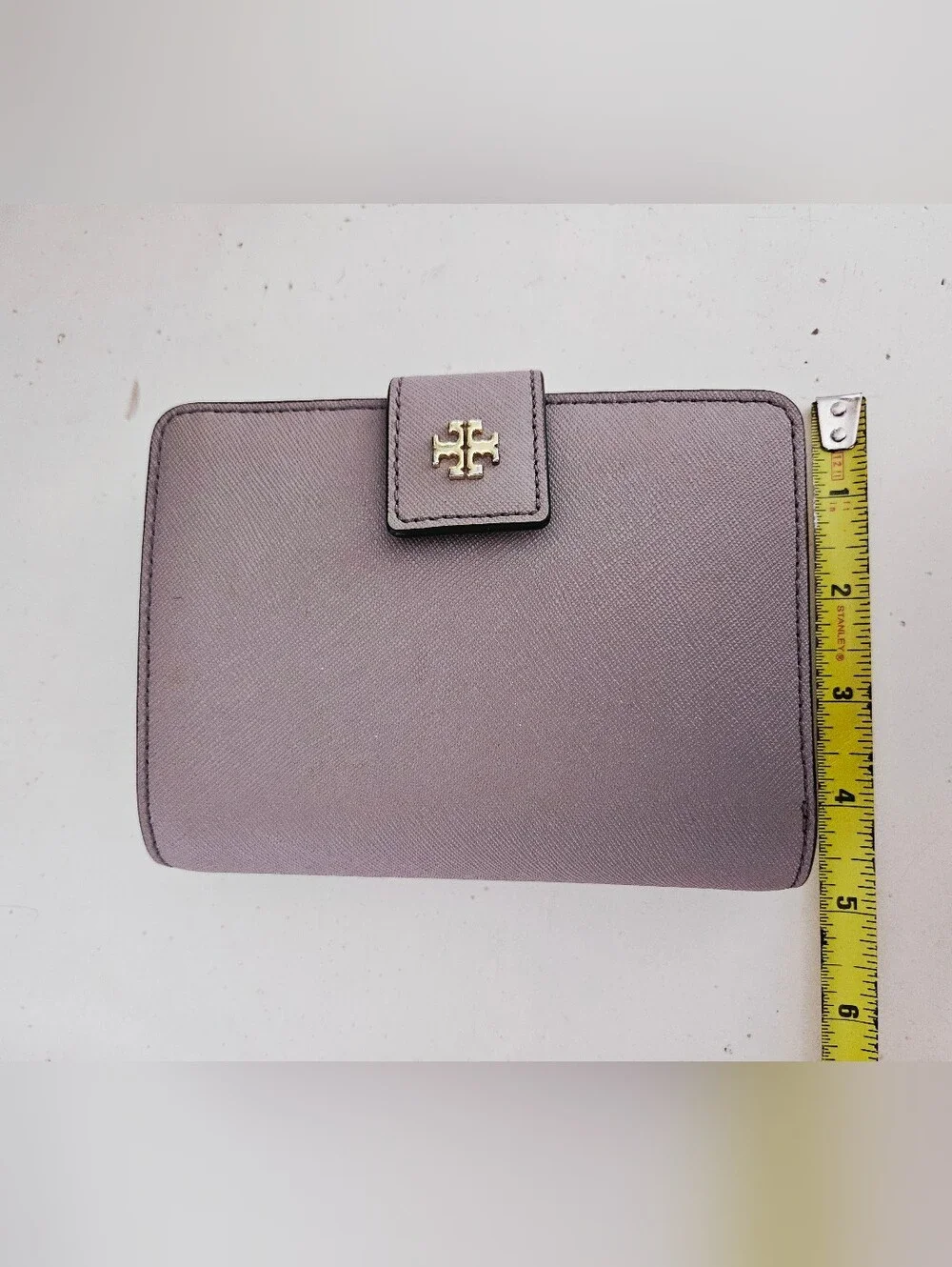 Tory Burch Saffiano Leather Emerson French Bifold Wallet
